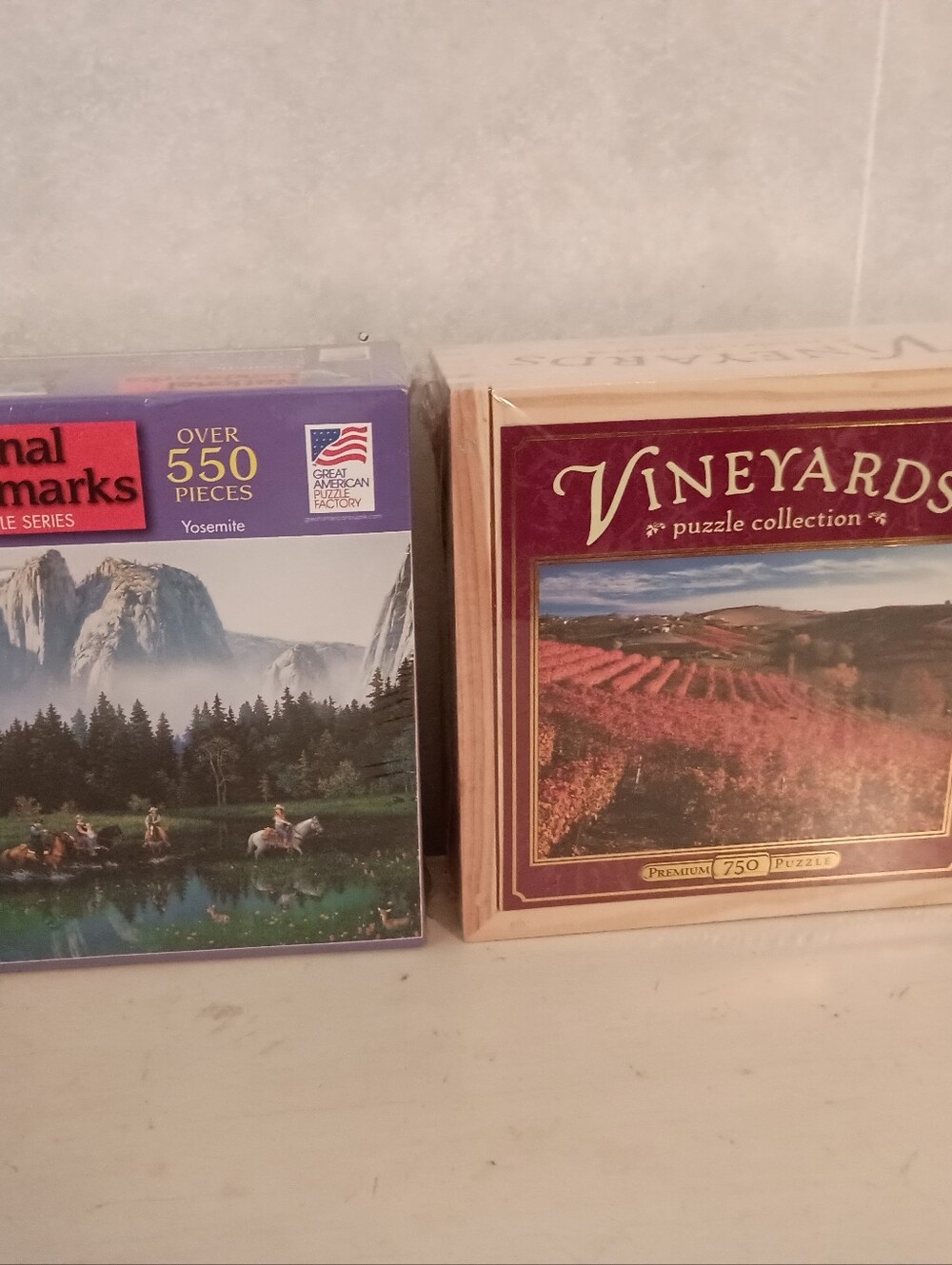 2 Boxes Of Beautiful Landscapes Puzzles